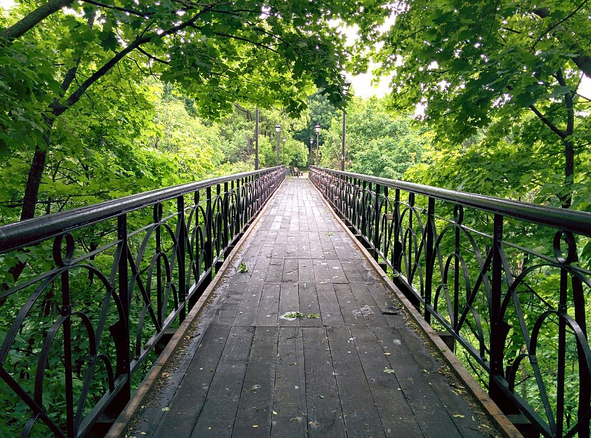 Парковый мост (мост влюбленных)