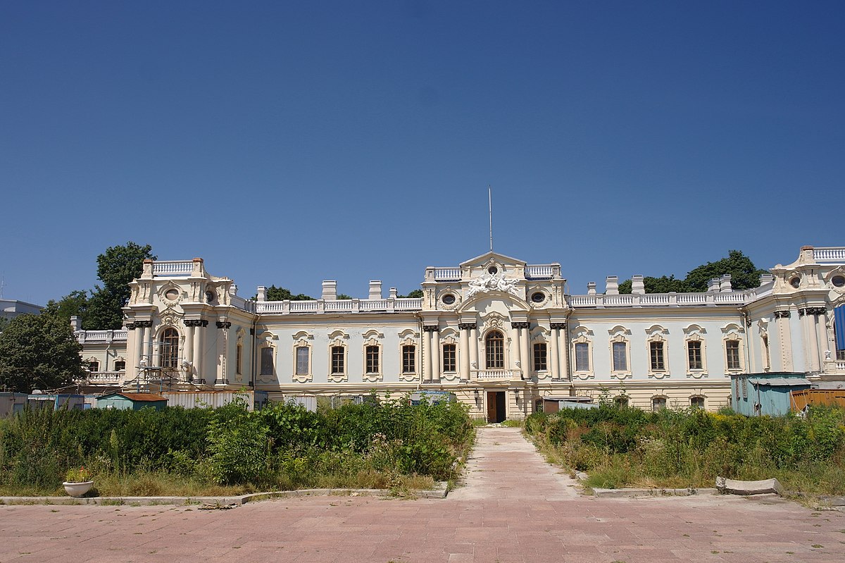 Мариинский дворец во время реконструкции
