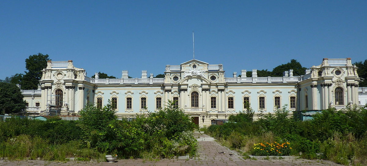 Мариинский дворец во время реконструкции