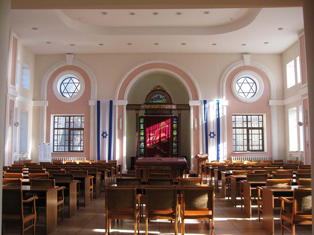 Галицкая синагога - внутри