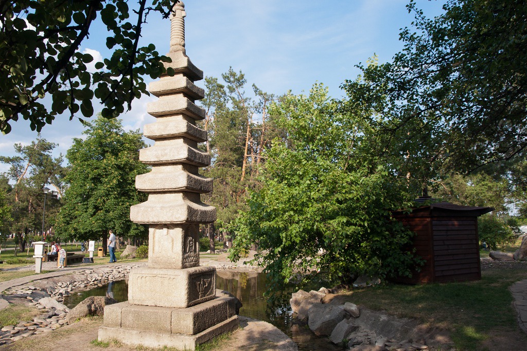 Пагода в парке Киото